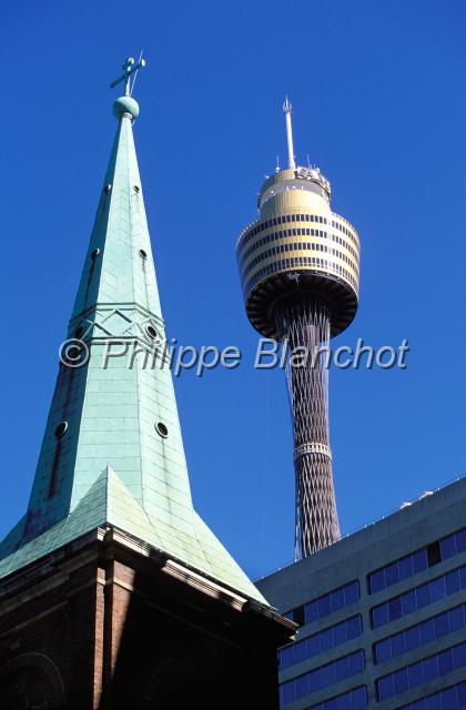 australie sydney 01.JPG - Eglise Saint James et tour de SydneySydneyAustralie